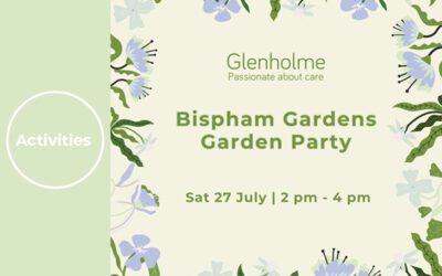 Upcoming Events: Garden Party at Bispham Gardens
